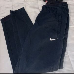 Black Nike joggers